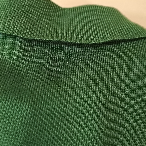 Women's Casual Green Cardigan Med. Grannycore Old Money Academia Preppy 90s Y2k - Picture 6 of 6